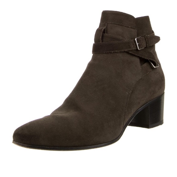 Saint Laurent Suede Boots - Picture 2 of 5